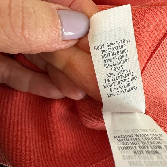 Aerie Offline Big Chill Seamless Long Sleeve Crop Shirt - Picture 8 of 8